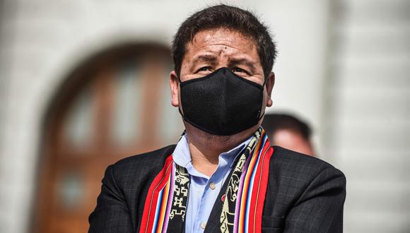 Guido Bellido es acusado de haber agredido verbalmente a Patricia Chirinos. (Foto: Ernesto BENAVIDES / AFP)