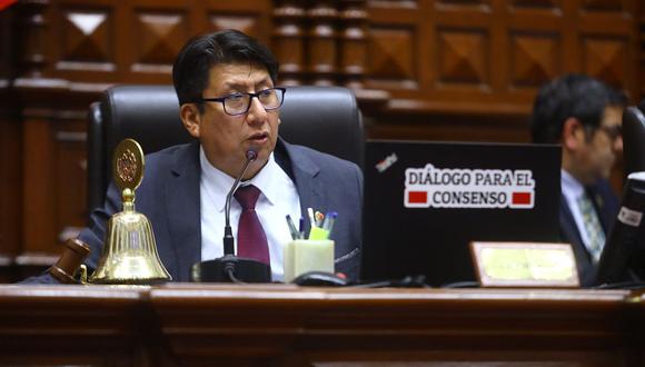 Waldemar Cerrón se mostró a favor de una reforma del sistema de administración de justicia. (Foto: Congreso)