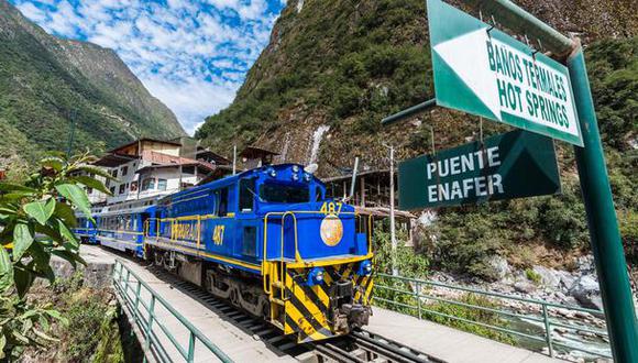Cusco reanuda servicio de trenes Ollantaytambo-Machu Picchu tras liberar tramo afectado por lluvias. (Foto: Andina)