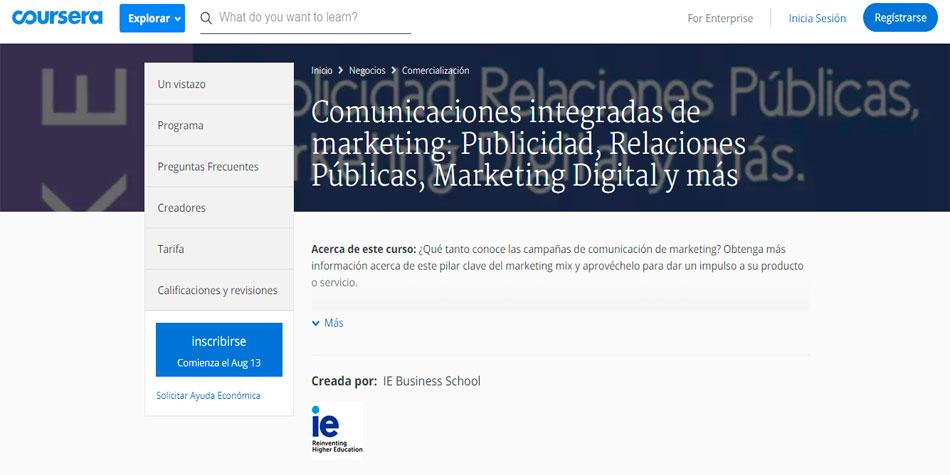 Aquí aprenderás a fidelizar a tus consumidores con la marca y dar impulso al producto. (Foto: Captura)