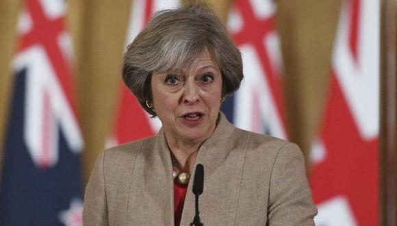 La primera ministra del Reino Unido, Theresa May. (Foto: EFE)