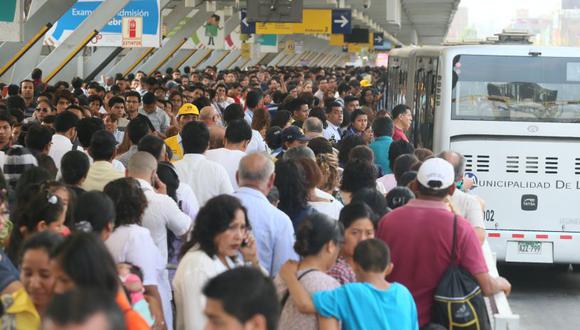 Los usuarios del Metropolitano demandan que se amplíe el Metropolitano hasta Carabayllo para que la estación Naranjal no colapse. (Foto: GEC)