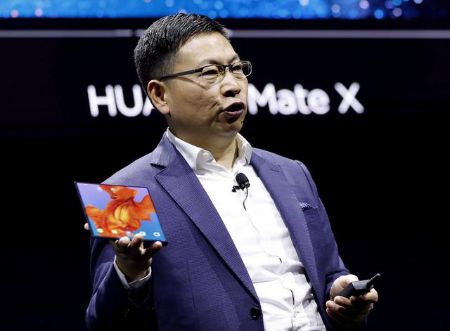 Huawei Mate X. "El futuro ya está aquí", afirmó&nbsp;Richard Yu, directivo de Huawei al presentar el novedoso equipo.&nbsp;&nbsp;&nbsp;(Foto: EFE)