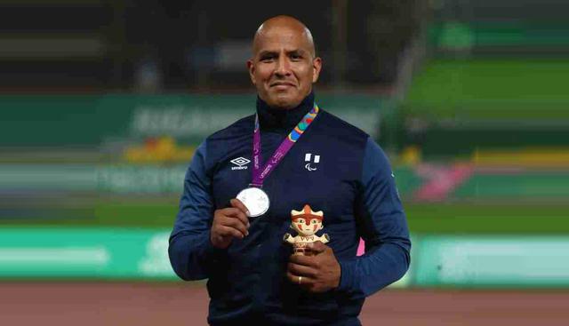 Carlos Felipa, plata en Para atletismo, lanzamiento de bala. (Foto: Alessandro Currarino/ GEC)