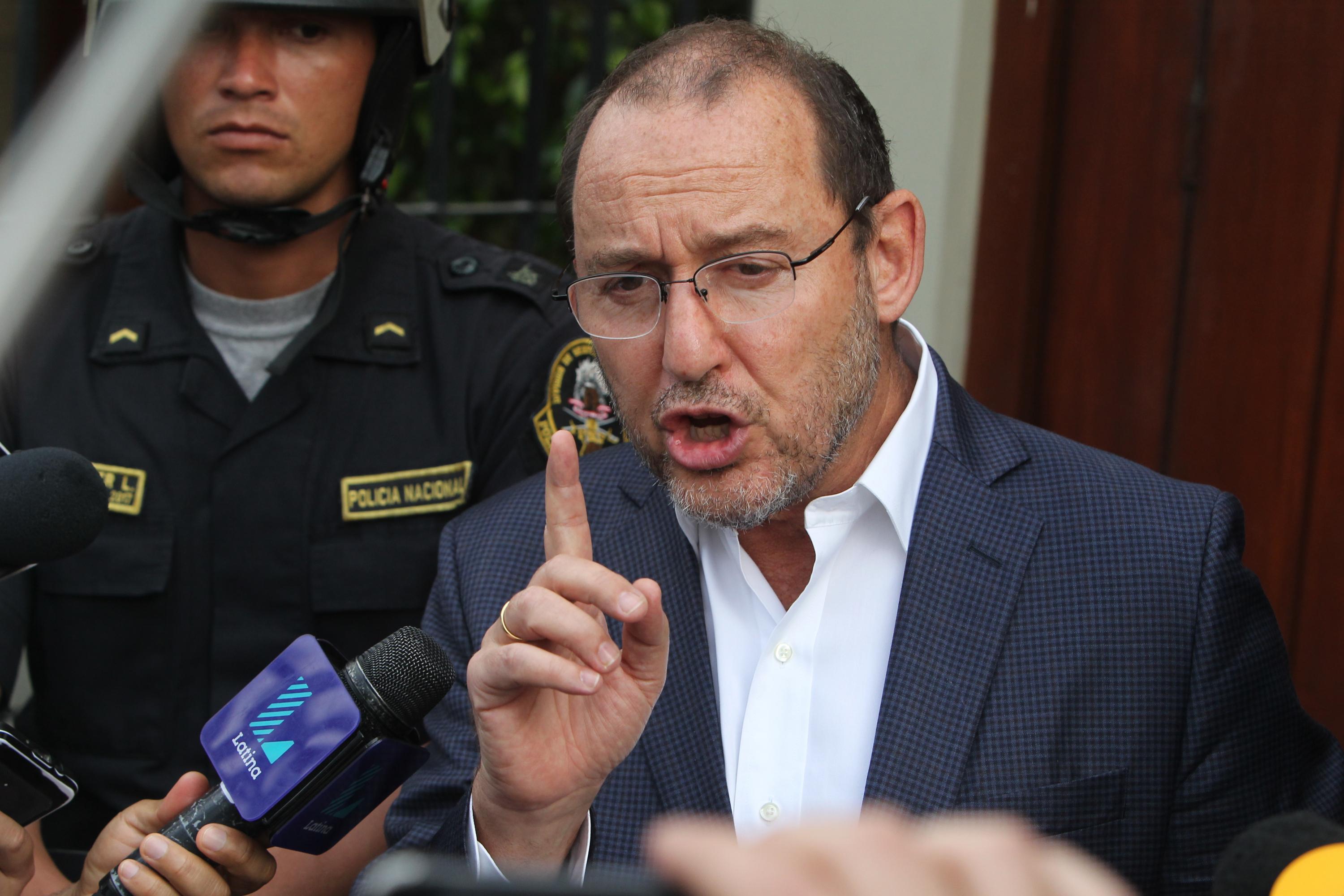 "Colaboraré con la Justicia como siempre lo he hecho”, señaló. José Chlimper. (Foto: GEC)