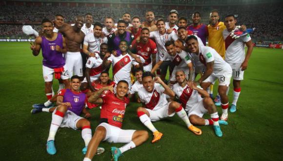 La postal de la Selección Peruana tras conseguir el repechaje a Qatar 2022. (Foto: Prensa FPF)