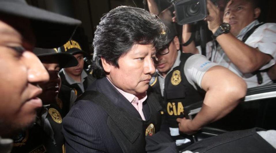 Edwin Oviedo permanece recluido en un penal de Chiclayo tras una orden de prisión preventiva por el caso Los Wachiturros de Tumán. (Foto: GEC)