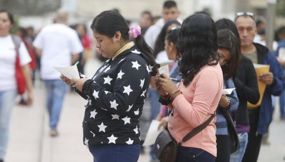 Diferenciado. La creación de empleo varía mucho por regiones. (Foto: GEC )