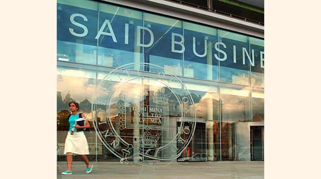 Saïd Business School (Universidad de Oxford). Puesto a nivel mundial: #28. ocalización: Reino Unido