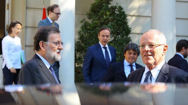 Kuczynski, que se encuentra de gira por España, afirmó en Madrid que no existe democracia en Venezuela e instó al presidente Nicolás Maduro a dejar ingresar la ayuda humanitaria para los afectados de la violencia en el país petrolero.