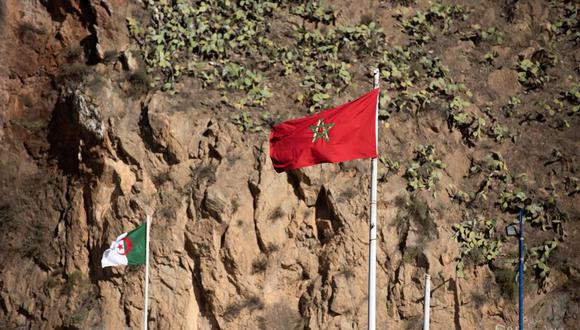Banderas de Marruecos y Argelia durante la creciente tensión por el conflicto del Sahara Occidental /
JALAL MORCHIDI