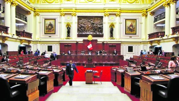 Pleno del Congreso no obtuvo los votos necesarios para eliminar la inmunidad parlamentaria. (Foto: Congreso)