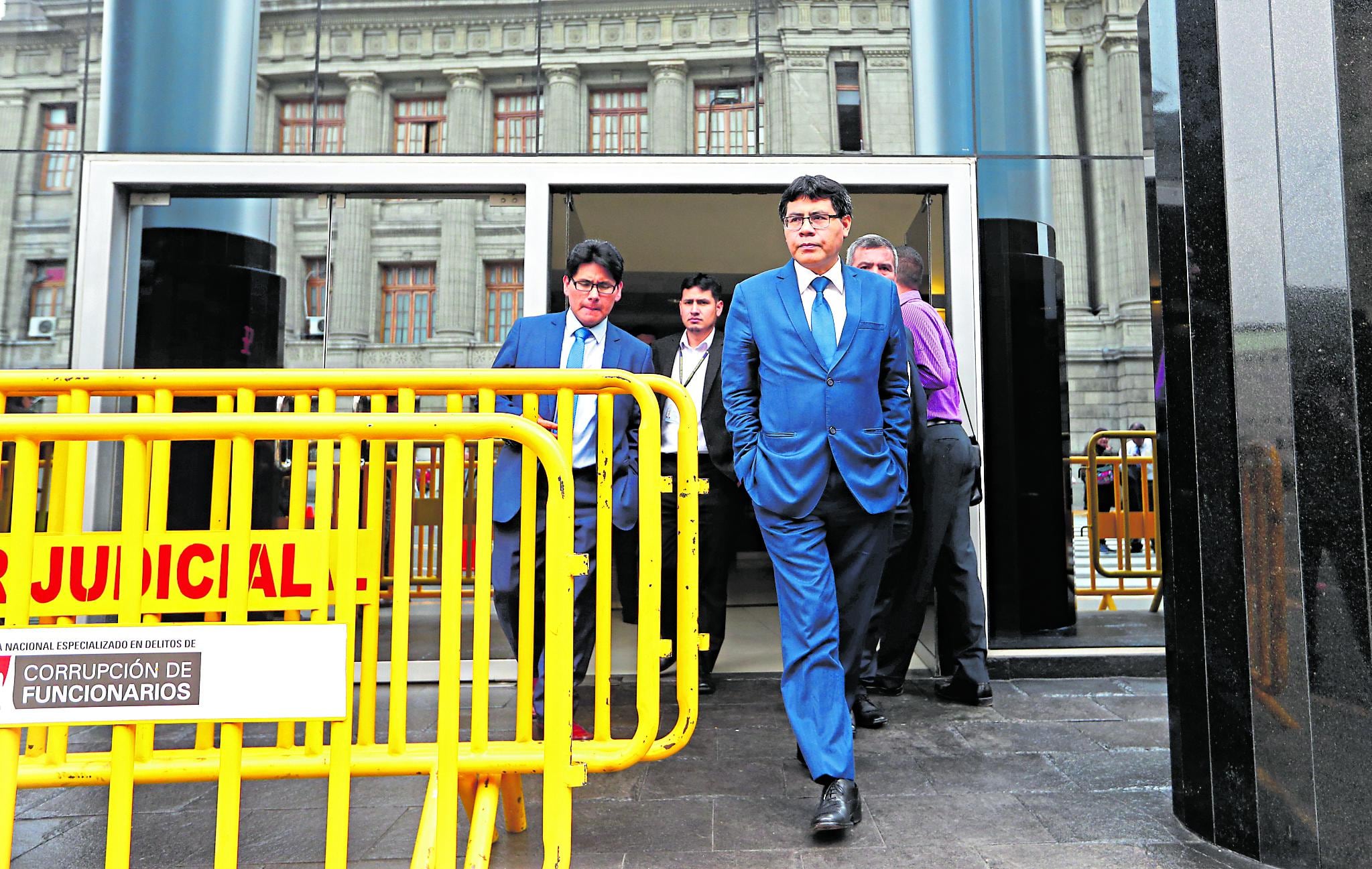 Germán Juárez y Hamilton Montoro, fiscales del caso Arbitrajes (Foto: Alessandro Currarino)