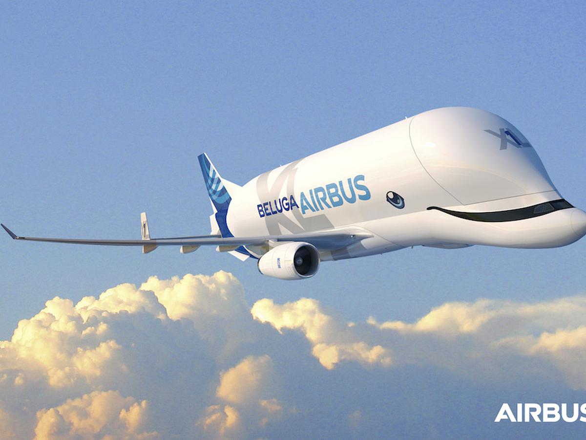 Beluga Xl El Primer Vuelo Del Avion Gigante De Airbus Con Forma De Ballena Tendencias Gestion
