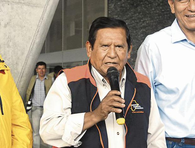 Zenón Cuevas, gobernador de Moquegua. (Foto: Difusión)