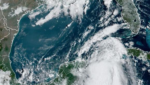 La tormenta seguía una trayectoria incierta mientras giraba hacia el norte sobre las cálidas aguas del Golfo de México. (Foto: Reuters)