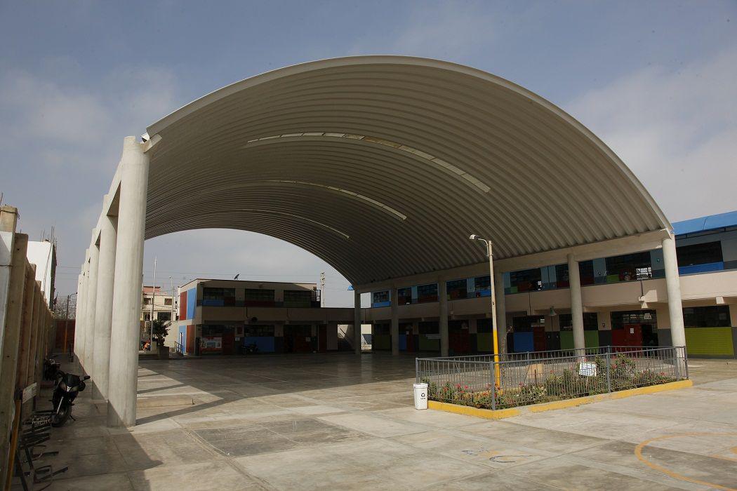 Instalaciones del I.E. José Antonio Encinas en Ica. (Foto: Difusión)