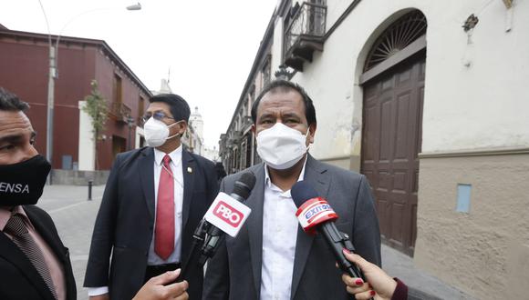 Edgar Tello, congresista de Perú Libre, descartó que halla cometido algún hecho irregular.  (Foto: GEC)